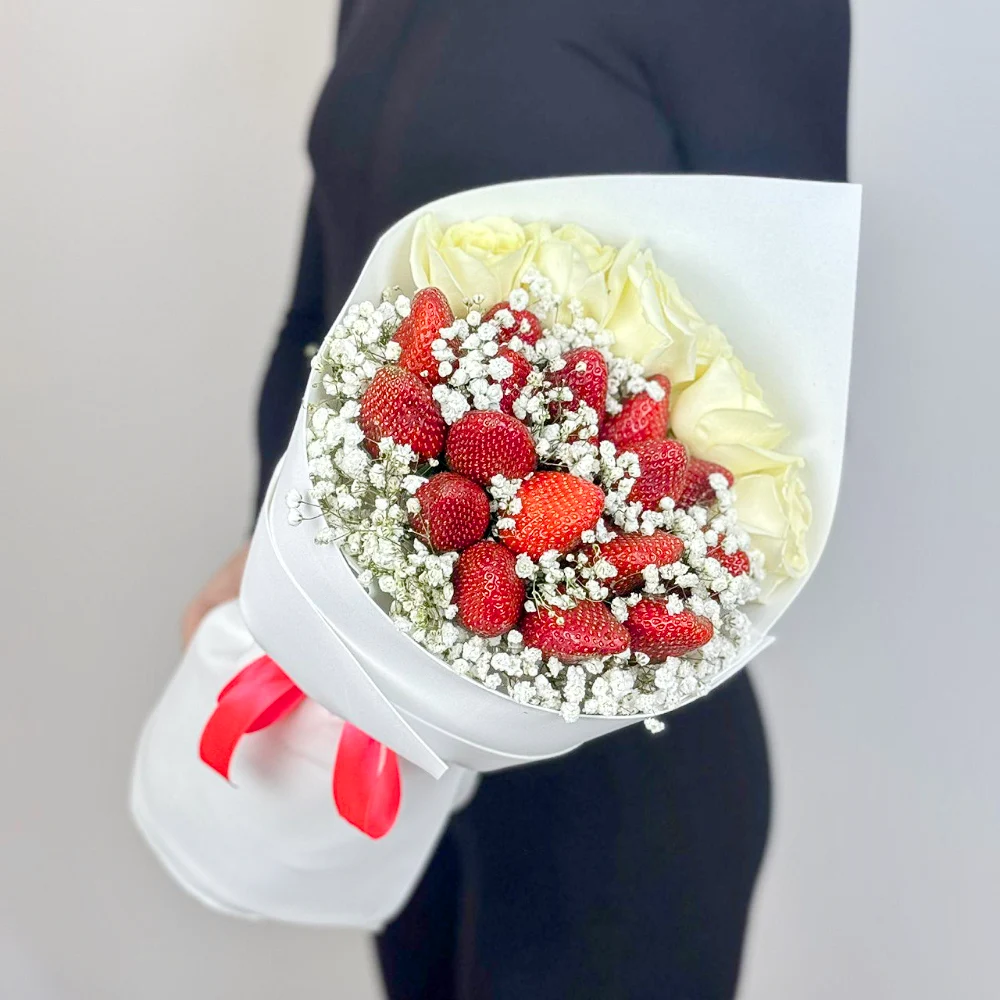 Съедобный букет Любовная классика